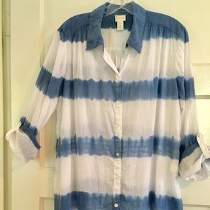 Chico's Tops - Chico’s Ombré Tunic top Chico's Tops - Chico’s Ombré Tunic top